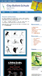 Mobile Screenshot of cityballett.de